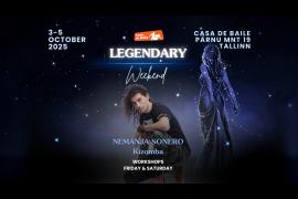 Legendary Weekend: Kizomba Pass + 2 Parties